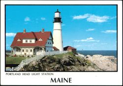 Portland Head Light Station Postcard