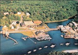 Kennebunk River Club Aerial View Postcard