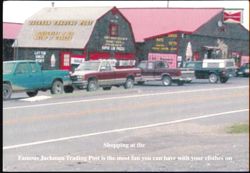 Jackman Trading Post - Shopping is the Most Fun Postcard