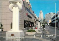 Plaza in Little Tokyo Postcard