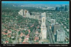 The Golden Mile, Millionaires Row, West Los Angeles Postcard