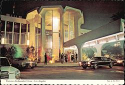 Entrance Area to the Ambassador Grove, Los Angeles Postcard