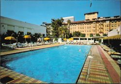 The Ambassador Hotel Pool - Los Angeles, California Postcard