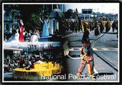 National Peanut Festival Parade Dothan Alabama Postcard
