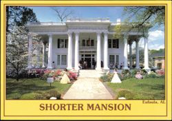 Shorter Mansion 304 N. Eufaula Avenue Postcard