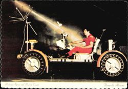 Lunar Roving Vehicle Trainer at Alabama Space and Rocket Center Postcard