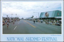 National Shrimp Festival Parade Postcard