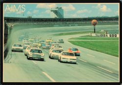 Talladega 500 NASCAR Race Alabama International Motor Speedway Postcard