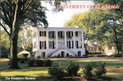 The President's Mansion, Southern Colonial Architecture Postcard