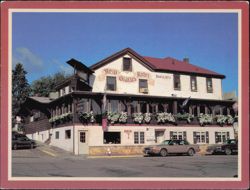 New Glarus Hotel Built in 1853 Postcard