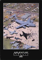 AirVenture Air Show at Wittman Regional Airport Postcard