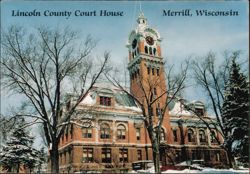 Lincoln County Court House Postcard