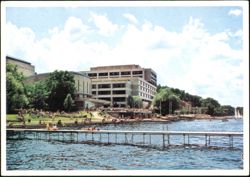 Memorial Union Terrace and Pier University of Wisconsin Postcard