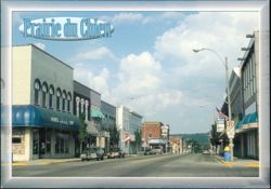 Blackhawk Avenue Street Scene Postcard