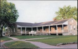 Prairie du Chien Museum at Fort Crawford Military Hospital Postcard