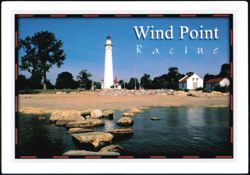 Wind Point Lighthouse Postcard