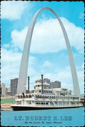 Lt. Robert E. Lee Riverboat Restaurant On The Levee Postcard