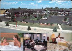 Bavarian Haus Motel, Frankenmuth, Michigan Postcard