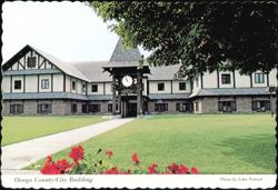 Otsego County-City Building, Gaylord, Michigan Postcard