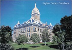 Ingham County Courthouse Postcard