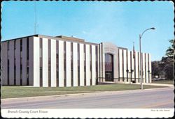 Branch County Court House Postcard