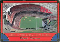 Home of the Kansas City Royals, Royals Stadium Postcard