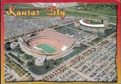 Harry S. Truman Sports Complex Stadiums Postcard