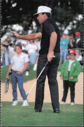 Gary Player Winning the 1989 RJR Championship Postcard