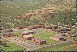 North Carolina A & T State University Aerial View Postcard