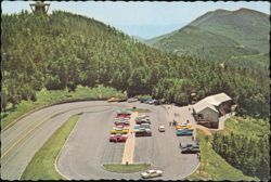 Mount Mitchell State Park Summit Parking Area and Tower Postcard