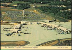 The Charlotte Douglas International Airport Postcard
