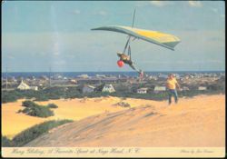 Hang Gliding at Nags Head Postcard