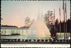World Golf Hall of Fame Fountain and Shrine Postcard