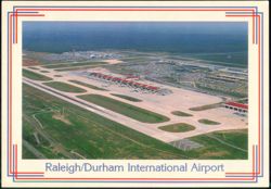 Raleigh/Durham International Airport Aerial View Postcard