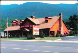 J. Arthur's Restaurant in Maggie Valley Postcard
