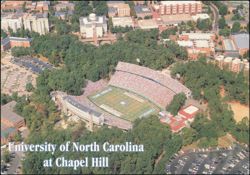 Kenan Stadium and Campus Aerial View Postcard