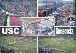Williams-Brice Stadium University of South Carolina Postcard