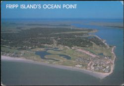 Fripp Island's Ocean Point, Beaufort County Postcard
