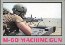 M-60 Machine Gun Live-Fire Training at Fort Jackson SC Postcard