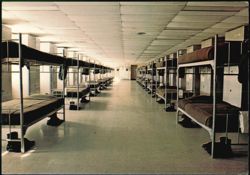 Fort Jackson Barracks Scene Columbia South Carolina Postcard