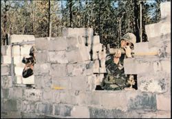Soldiers Firing M-72 LAW At Fort Jackson South Carolina Postcard