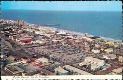Aerial View of Myrtle Beach, South Carolina Postcard