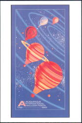 Albuquerque International Balloon Fiesta 1983 Poster Postcard
