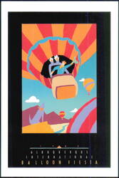 17th Albuquerque International Balloon Fiesta 1988 Postcard