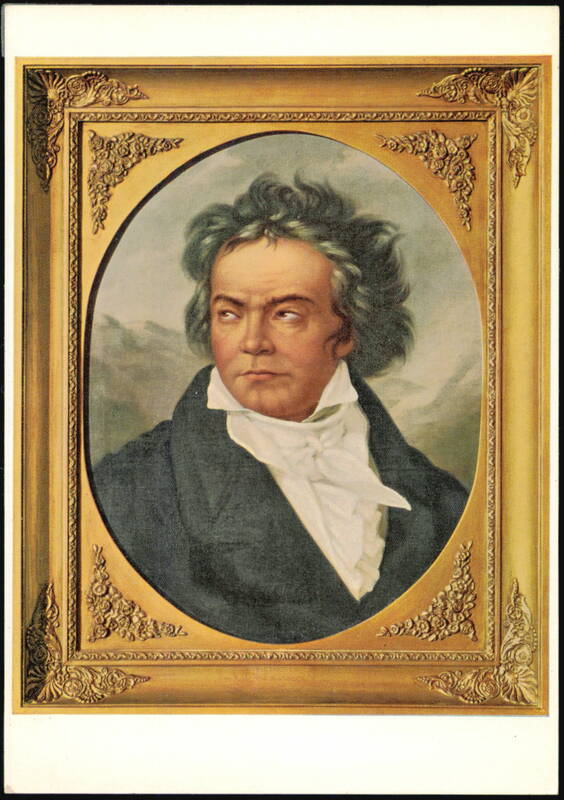 Ludwig van Beethoven Portrait by Ferdinand Schimon