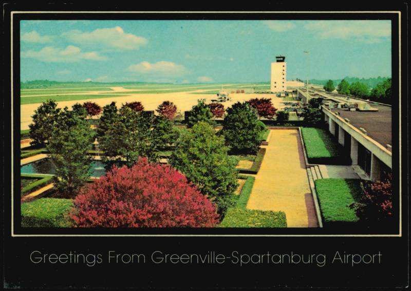 Greenville-Spartanburg Airport Terminal Gardens South Carolina