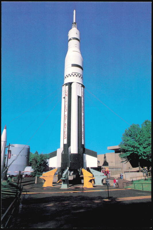 The Space & Rocket Center, Saturn I Rocket Display Huntsville Alabama