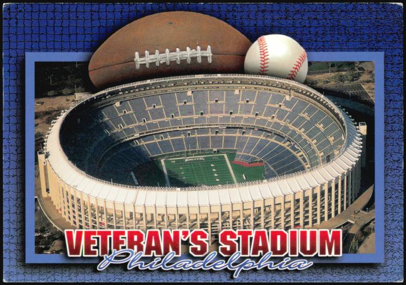 Veterans Stadium Aerial View, Eagles & Phillies Home Philadelphia Pennsylvania