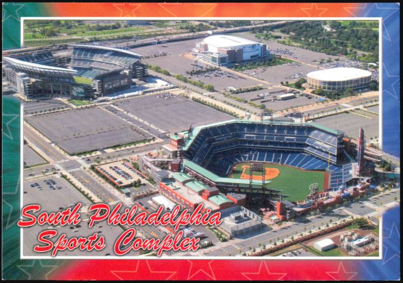 South Philadelphia Sports Complex Aerial View Pennsylvania