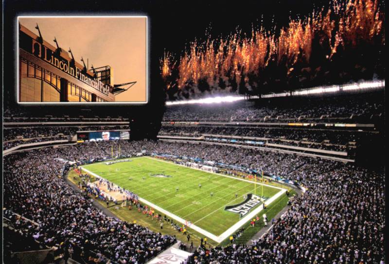 Lincoln Financial Field The Linc Stadium Fireworks Philadelphia Pennsylvania